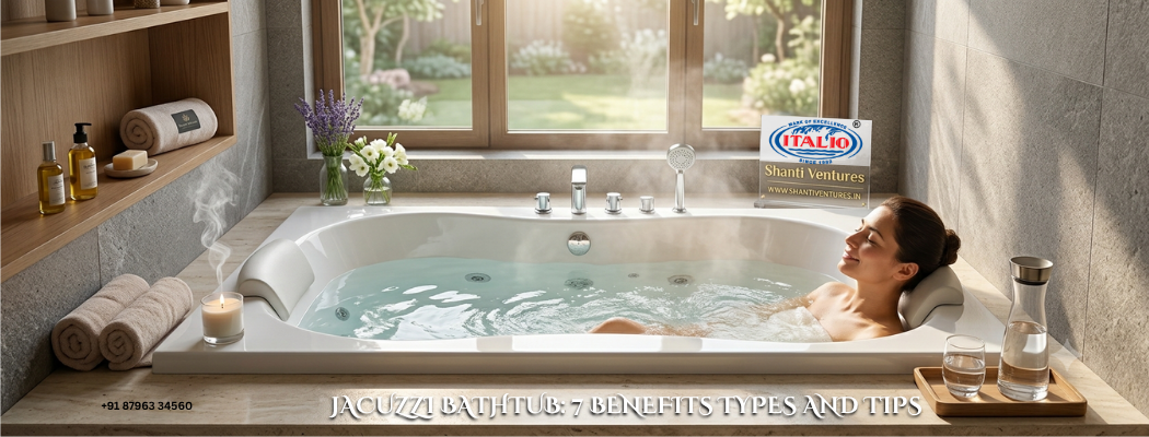 Jacuzzi Bathtub: 7 Benefits, Types and Tips for Choosing the Best One for Your Bathroom
