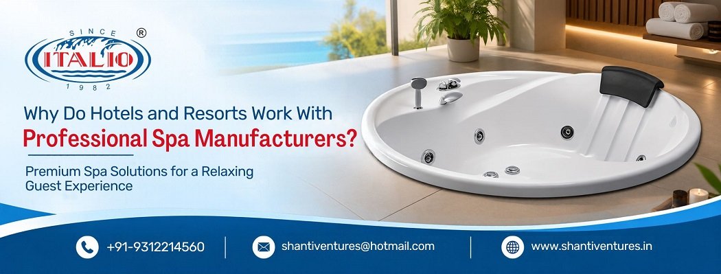 Why Do Hotels and Resorts Work With Professional Spa Manufacturers?