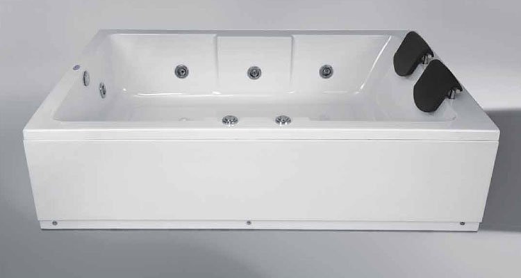 Zes Straightline Bath Tub