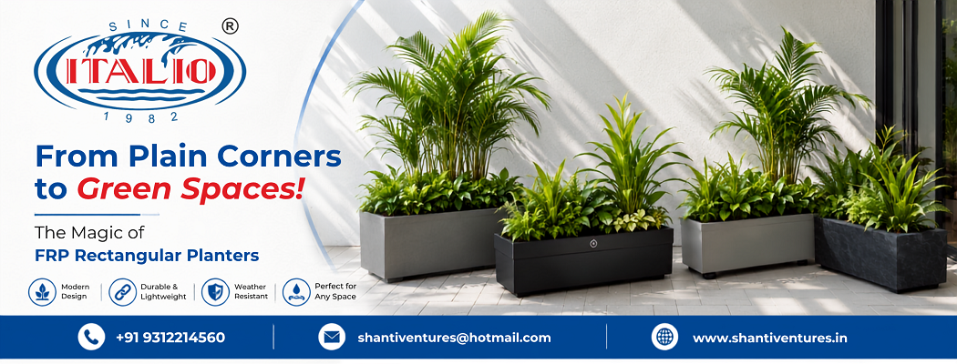 FRP Rectangular Planters
